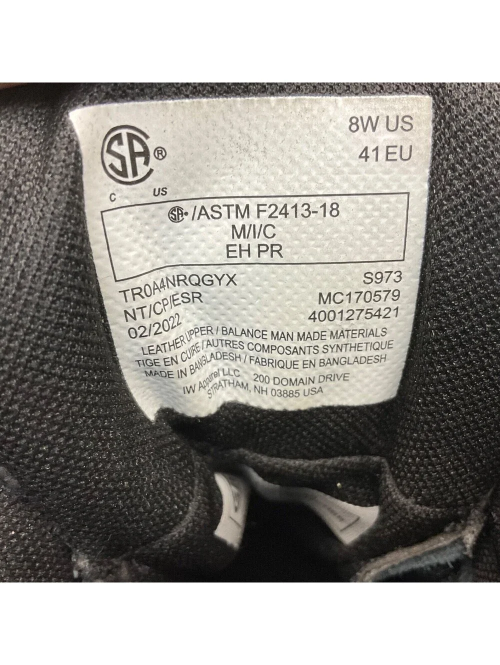Terra Men's 8